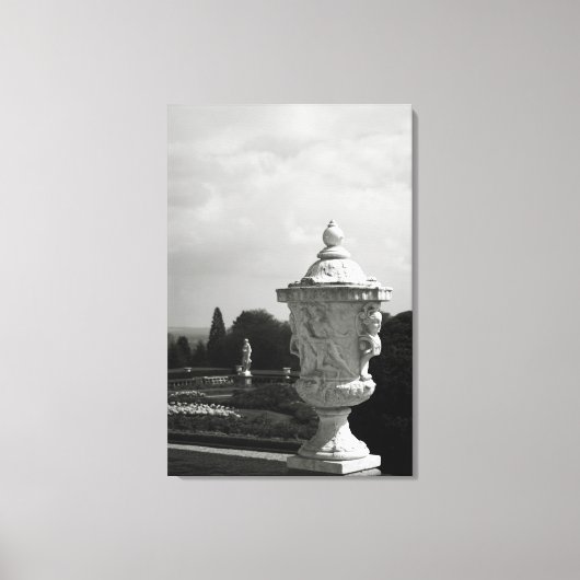 Manor Gardens Schöner Urn Leinwanddruck (Vorderseite)
