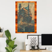 Manor House Poster (Heimbüro)