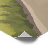 Manor Park Sutton Reiseplakat Poster (Ecke)
