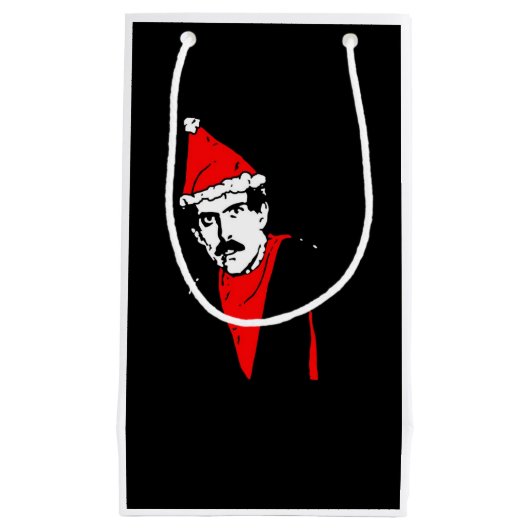 Manos bringt kleine Vorlagengeschenk-Tasche zurück Kleine Geschenktüte (Vorderseite)