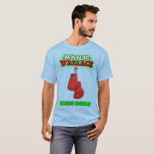 Manos Wallace "Hands Down" NBW Wrestling Shirt (Vorne ganz)