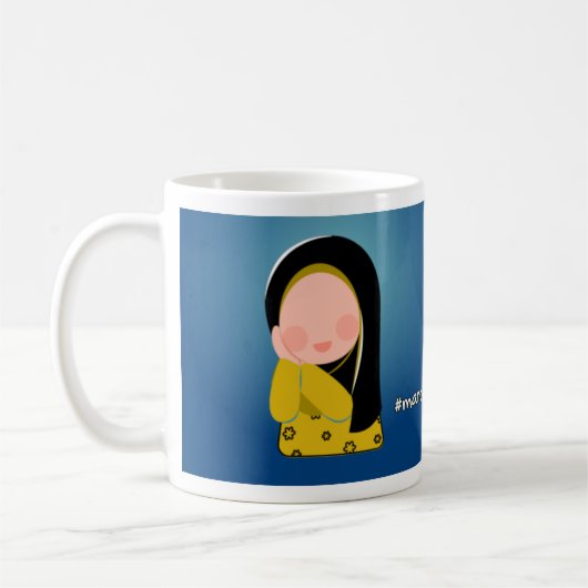 ManoSays - Witty Line on Sleeping - Kaffeetasse (Links)