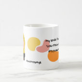 #ManoSays - Witty Line on Socializing Online - Kaffeetasse (Mittel)