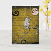 Manque d'inspiration Card Karte (Gelbe Blume)