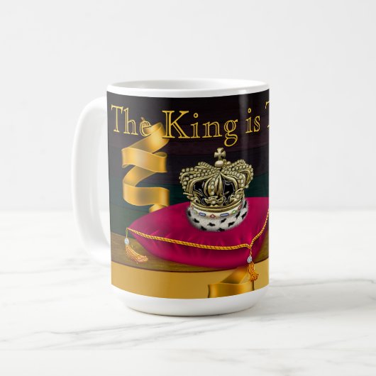 Mans 55. Geburtstag Tasse (Vorderseite Links)