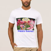 mans bella tee. Happy Oaster. Alpaca/Hunny T-Shirt (Vorderseite)