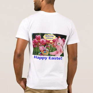 mans bella tee. Happy Oaster. Alpaca/Hunny T-Shirt