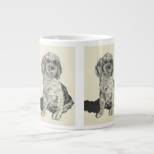 Mans Best Friend Cocker Spaniel Jumbo-Tasse