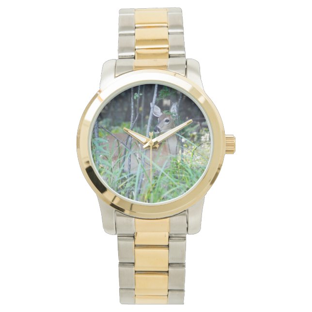 Mans Deer Watch Armbanduhr (Vorderseite)
