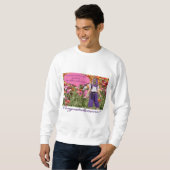 Mans Sweatshirt. Herzlichen Glückwunsch. Sweatshirt (Vorne ganz)