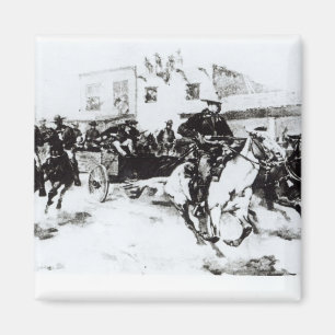 Mansarde holt in Billy das Kind, 1880 Magnet