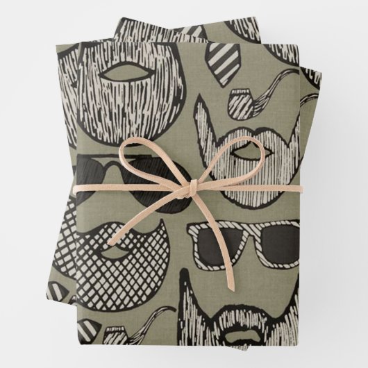 Manscaping Geschenkpapier Set (Beispiel)