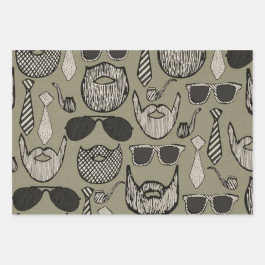 Manscaping Geschenkpapier Set (Vorderseite 3)