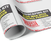 MANSCAPING KIT GESCHENKPAPIER (Rolleneckpunkt)