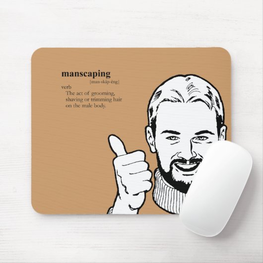 MANSCAPING MOUSEPAD (Mit Mouse)