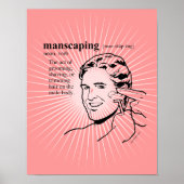 MANSCAPING POSTER (Vorne)