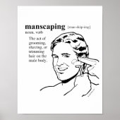 MANSCAPING POSTER (Vorne)