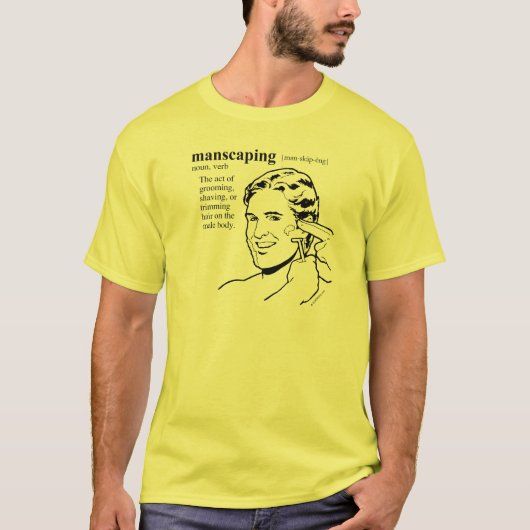 MANSCAPING T-Shirt (Vorderseite)