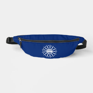 Manschettenknöpfe mit Flagge von Buffalo, New York Bauchtasche