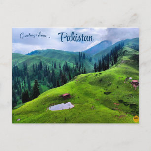 Mansehra Khyber Pakhtunkhwa Pakistan Postkarte