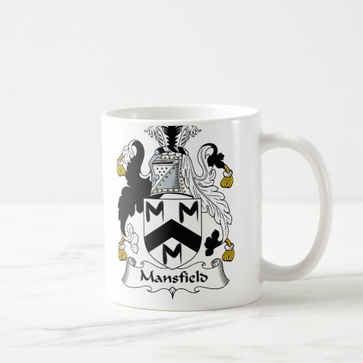 Mansfield-Familienwappen Kaffeetasse (Rechts)