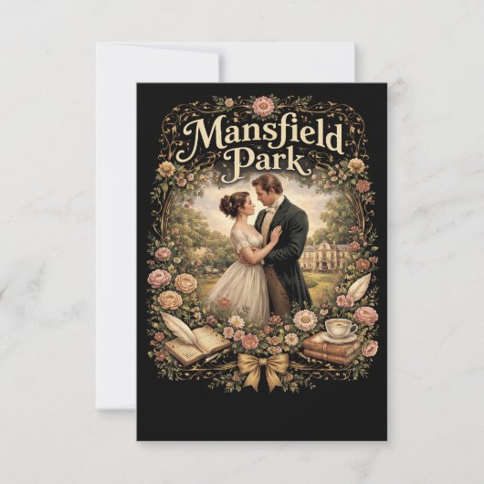 Mansfield Park Dankeskarte (Vorderseite)