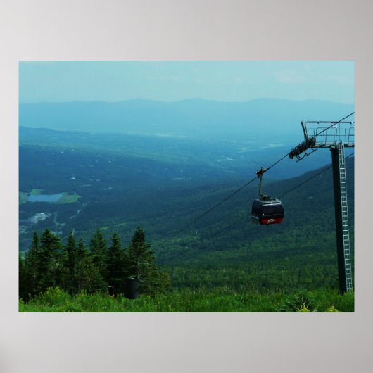 Mansfield Tram, Stowe, Vt. Poster (Vorne)