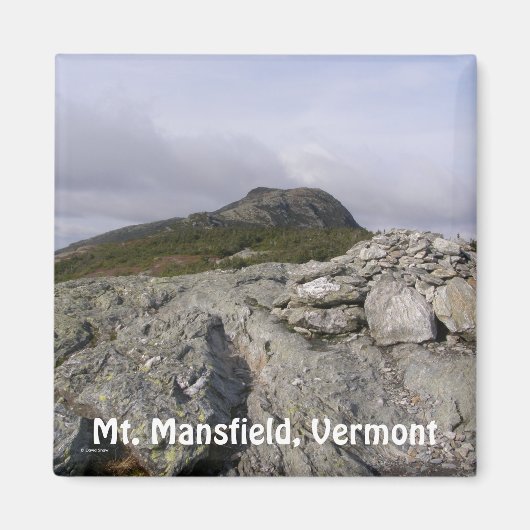 Mansfield, Vermont Magnet (Vorne)