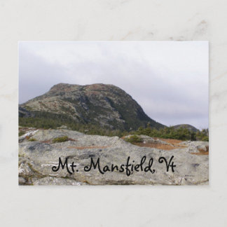 Mansfield, Vt Postkarte
