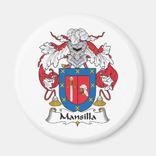 Mansilla Familienwappen Magnet