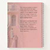 Mansion Couple Book Cover Inspiration Notebook Notizblock (Rückseite)