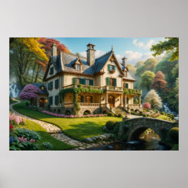 Mansion des perfekten erfundenen Moments Poster