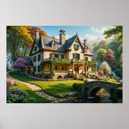 Mansion des perfekten erfundenen Moments Poster (Vorne)
