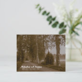 Månsken och dimma CC0545 Sideby Postcard Postkarte (Stehend Vorderseite)