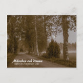 Månsken och dimma CC0545 Sideby Postcard Postkarte (Vorderseite)