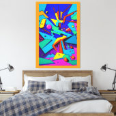 Manslamitizer - Ken Gage Art Leinwanddruck (Insitu (Schlafzimmer))