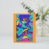 Manslamitizer - Ken Gage Art Postkarte (Stehend Vorderseite)