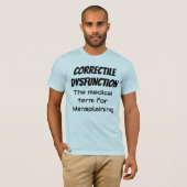 Mansplaining. Medizinische Bezeichnung T-Shirt (Vorne ganz)