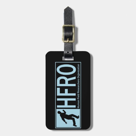 Mansquatch Gepäckanhänger (Vorderseite vertikal)