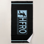 Mansquatch - HFRO Strandtuch (Vorderseite)