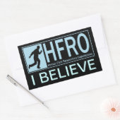 Mansquatch Rechteckiger Aufkleber (Umschlag)