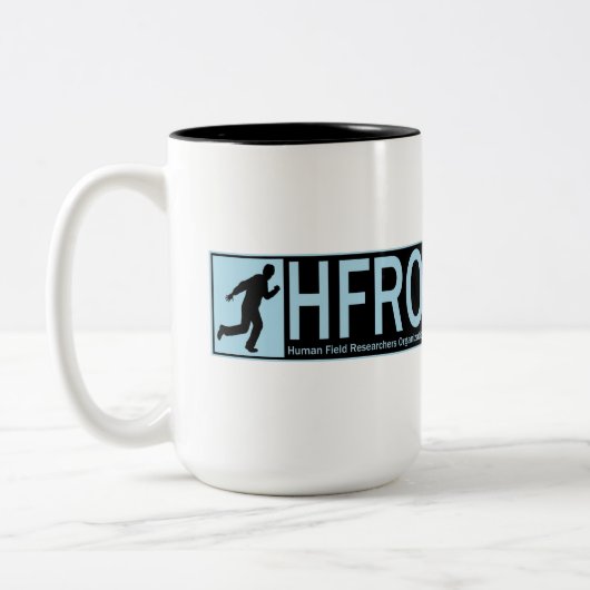 Mansquatch Zweifarbige Tasse (Links)