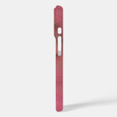 Manta abstrakte grüne und rosa Kunst Case-Mate iPhone Hülle (Rückseite / Links)