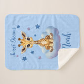 Manta customizable baby giraffe sherpadecke (Vorderseite (Horizontal))