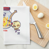 Manta de cocina El Salvador y Pupusas Geschirrtuch (Viertel Falte)