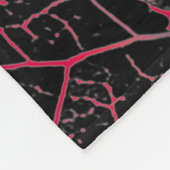 Manta de forro polar hojas de árbol fleecedecke (Ecke)