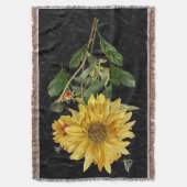 manta de girasol, envuelvete en la belleza del sol decke (Vorderseite Vertikal)