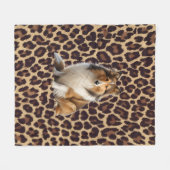 Manta de rough collie de tela polar fleecedecke (Vorderseite (Horizontal))