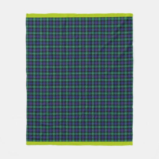 Manta estampado escocés fleecedecke (Vorderseite)