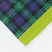 Manta estampado escocés fleecedecke (Ecke)